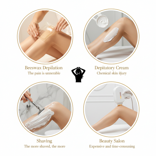GlowErase Pro — IPL Laser Hair Removal Device